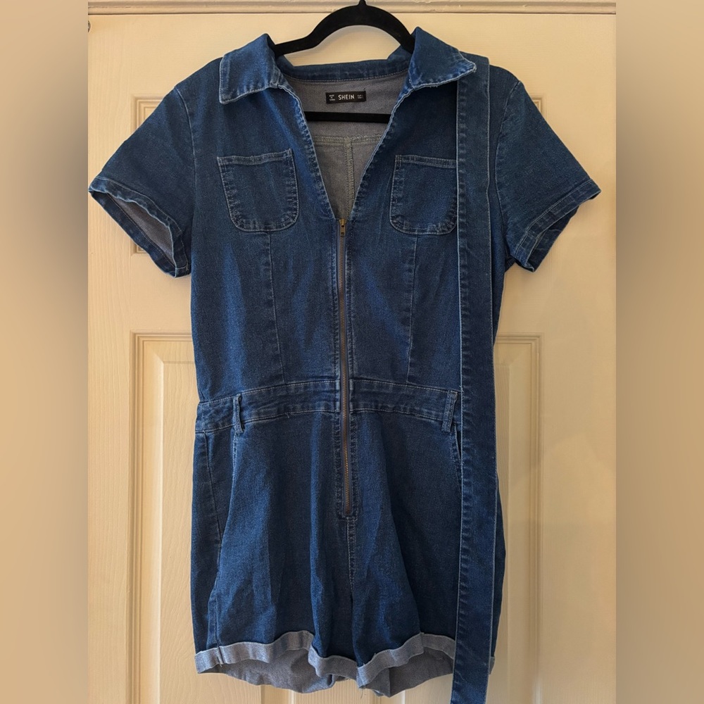 Jean Romper/Jumpsuit